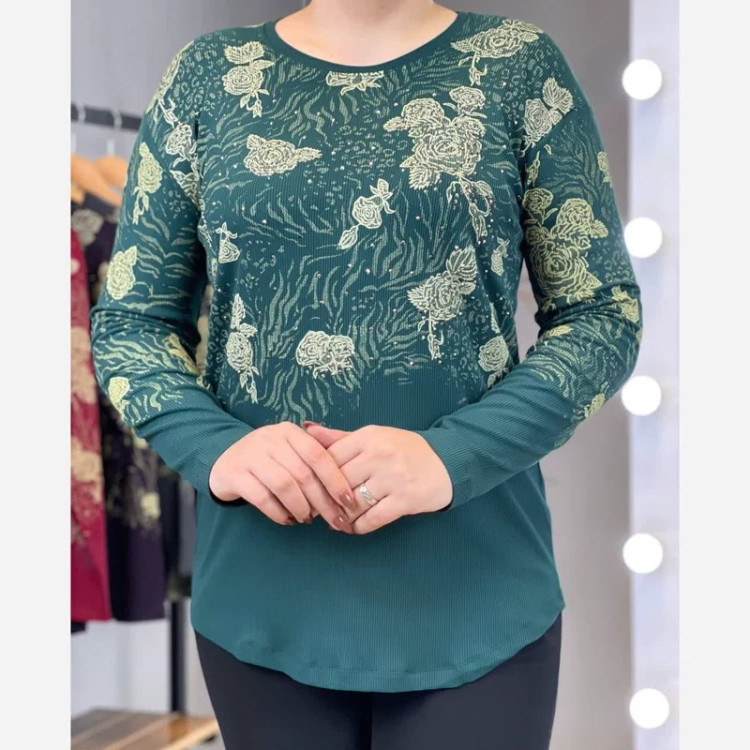 57-2بلوز کبریتی زنانه نگینی