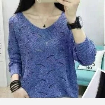 25-بلوز مجلسی قلاب بافی زنانه