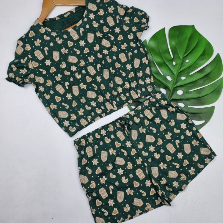 74-کراپ شورتک فانتزی دخترانه 1