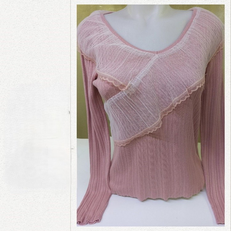 106-بلوز بافت زنانه پوشاک درنیکا