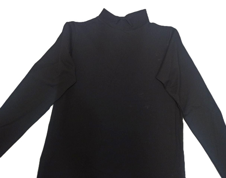 111-بلوز یقه اسکی زنانه چیدمانی