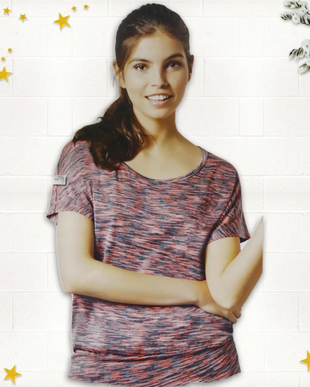 121-تاب و تیشرت زنانه اسمارا -طرح1