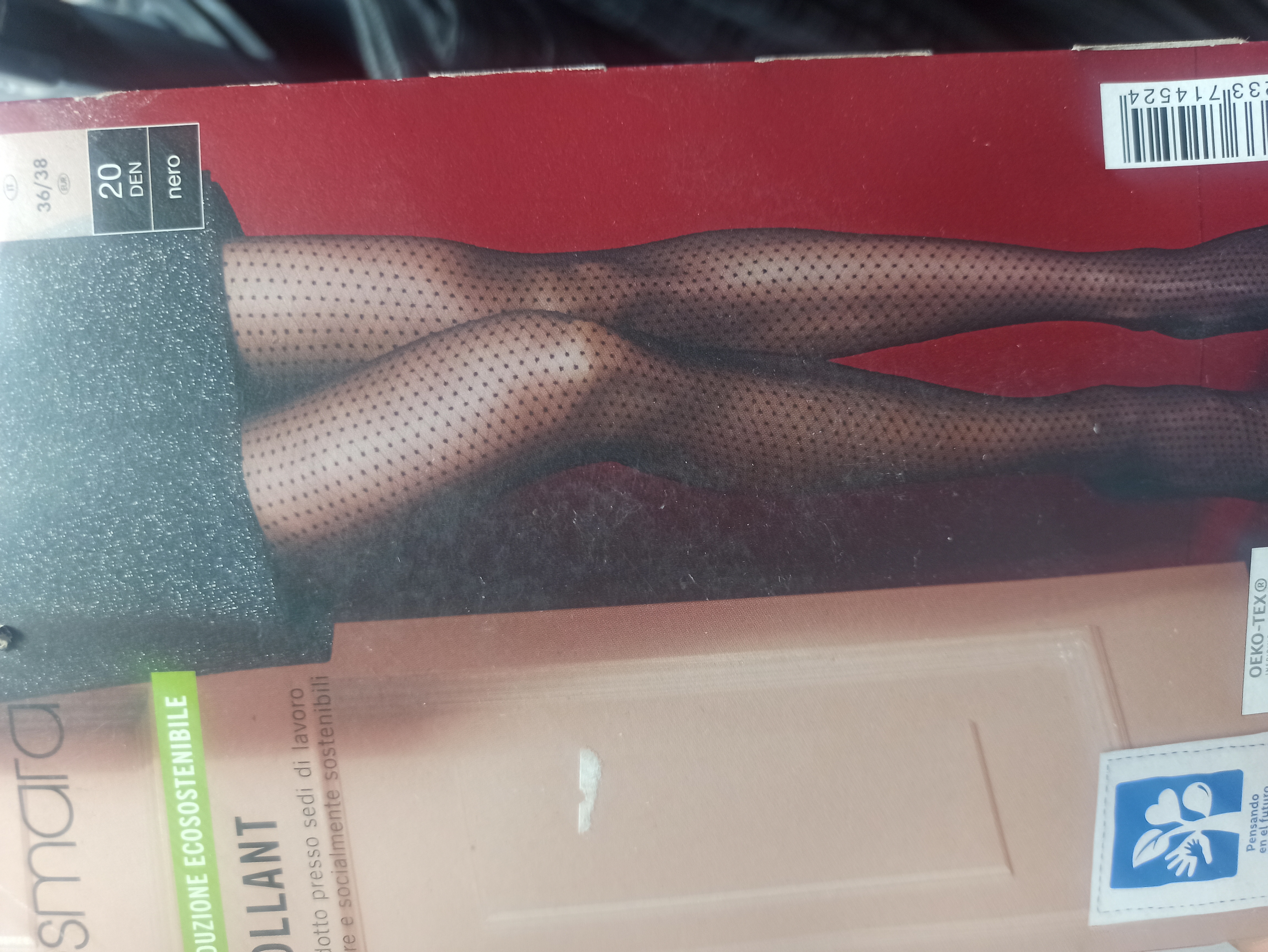 جوراب شلواری خالخالی اسمارا135-2