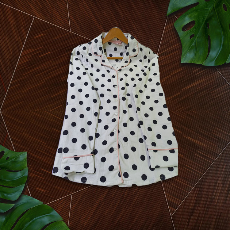 شومیز مخمل خالخالی اسمارا150